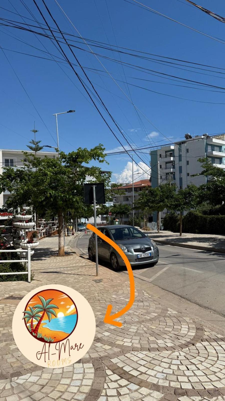 Al Mare Rooms Saranda Kültér fotó